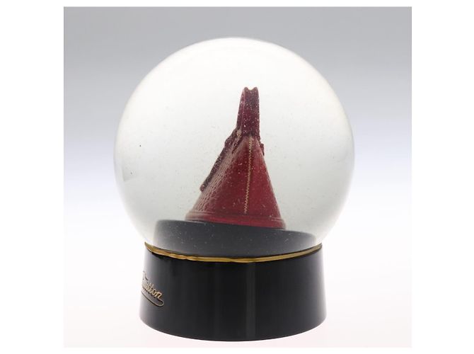 LOUIS VUITTON Snow Globe Alma VIP Limited Clear Red LV Auth bs22939 - view 3