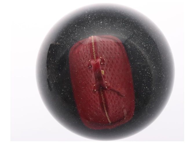 LOUIS VUITTON Snow Globe Alma VIP Limited Clear Red LV Auth bs22939 - view 5