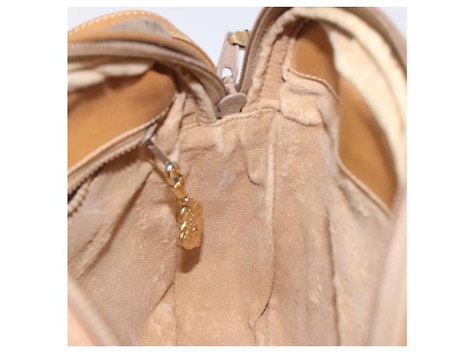 Gucci Borsa a spalla Micro GG Supreme in PVC pelle marrone oro Auth BA351 D'oro - vista 20