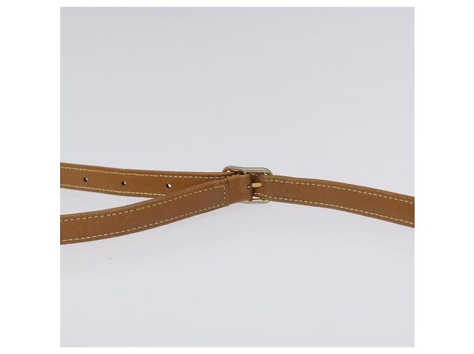 Gucci Borsa a spalla Micro GG Supreme in PVC pelle marrone oro Auth BA351 D'oro - vista 8