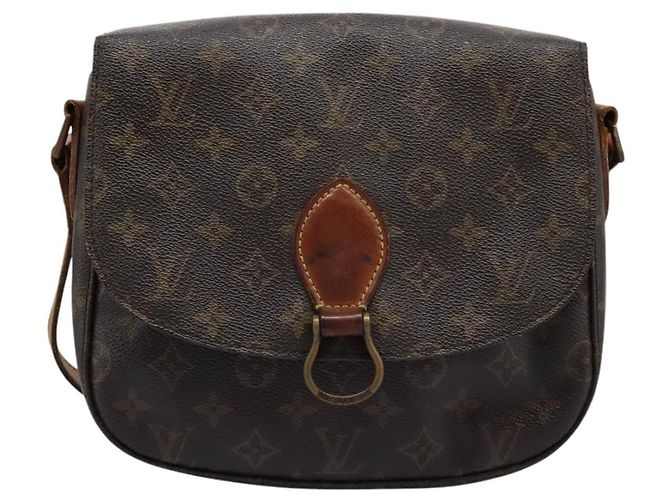 LOUIS VUITTON Monogram Saint Cloud GM Borsa a Spalla M51242 LV Auth bs22925 Monogramma - vista 13