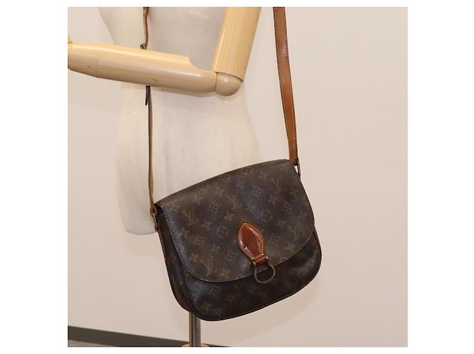 LOUIS VUITTON Monogram Saint Cloud GM Borsa a Spalla M51242 LV Auth bs22925 Monogramma - vista 28