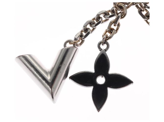LOUIS VUITTON Caleido V Charm metallo Argento M67377 LV Auth bs22752 - vista 2