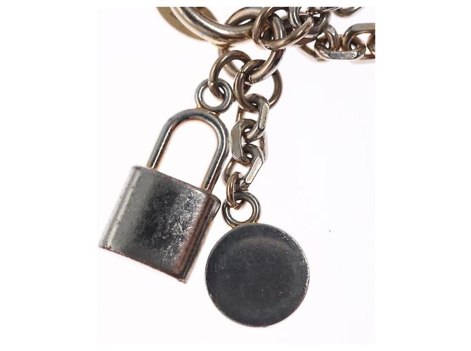 LOUIS VUITTON Caleido V Charm metallo Argento M67377 LV Auth bs22752 - vista 7