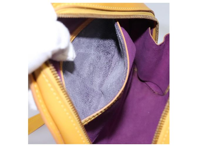 LOUIS VUITTON Epi Mabillon Zaino Giallo M52239 LV Auth EC390 - vista 11