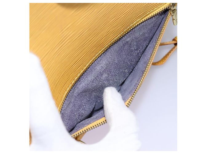 LOUIS VUITTON Epi Mabillon Zaino Giallo M52239 LV Auth EC390 - vista 12