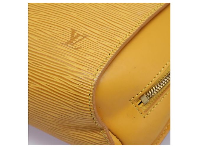 LOUIS VUITTON Epi Mabillon Zaino Giallo M52239 LV Auth EC390 - vista 16