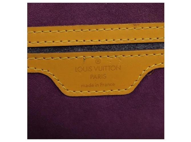 LOUIS VUITTON Epi Mabillon Zaino Giallo M52239 LV Auth EC390 - vista 20