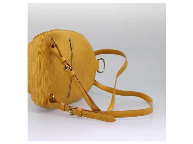 LOUIS VUITTON Epi Mabillon Zaino Giallo M52239 LV Auth EC390 - vista 7
