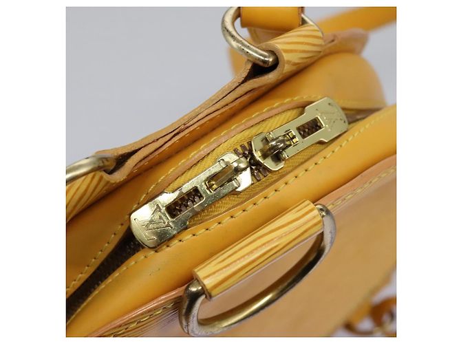 LOUIS VUITTON Epi Mabillon Zaino Giallo M52239 LV Auth EC390 - vista 9