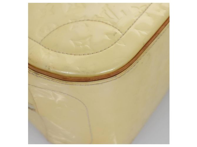 LOUIS VUITTON Monogram Vernis Summit Drive Hand Bag Perle M93514 LV Auth EC278 - view 15