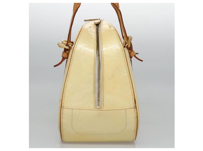 LOUIS VUITTON Monogram Vernis Summit Drive Hand Bag Perle M93514 LV Auth EC278 - view 5