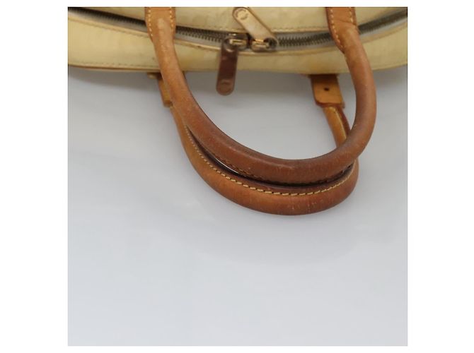LOUIS VUITTON Monogram Vernis Summit Drive Hand Bag Perle M93514 LV Auth EC278 - view 8