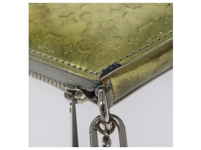 LOUIS VUITTON Vernis Monedero Flocon Monedero de Monedas Plata M58218 LV Auth EC425 - vista 14