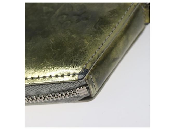 LOUIS VUITTON Vernis Monedero Flocon Monedero de Monedas Plata M58218 LV Auth EC425 - vista 16