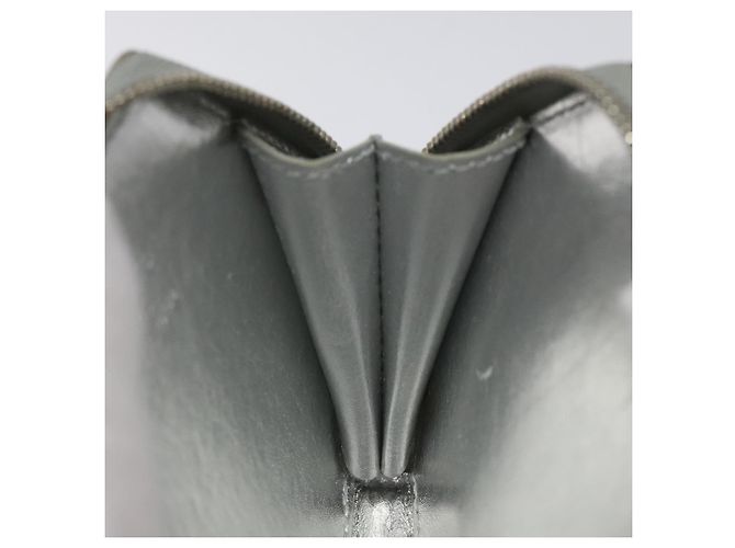LOUIS VUITTON Vernis Monedero Flocon Monedero de Monedas Plata M58218 LV Auth EC425 - vista 17