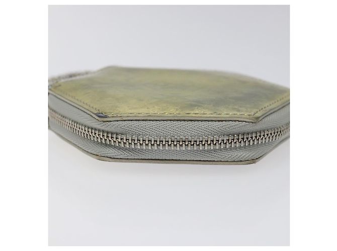 LOUIS VUITTON Vernis Monedero Flocon Monedero de Monedas Plata M58218 LV Auth EC425 - vista 5
