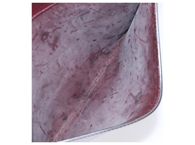 LOUIS VUITTON Taiga Borsa Documenti Clutch Acajou M99087 LV Auth JB083 Marrone - vista 10