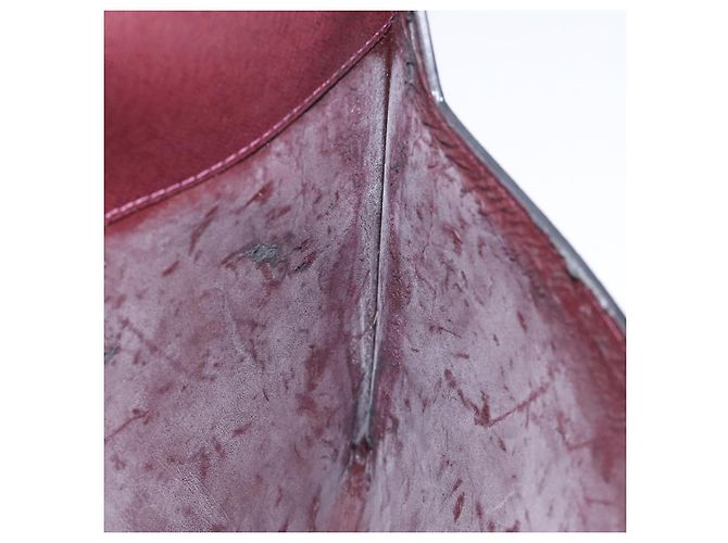 LOUIS VUITTON Taiga Borsa Documenti Clutch Acajou M99087 LV Auth JB083 Marrone - vista 11