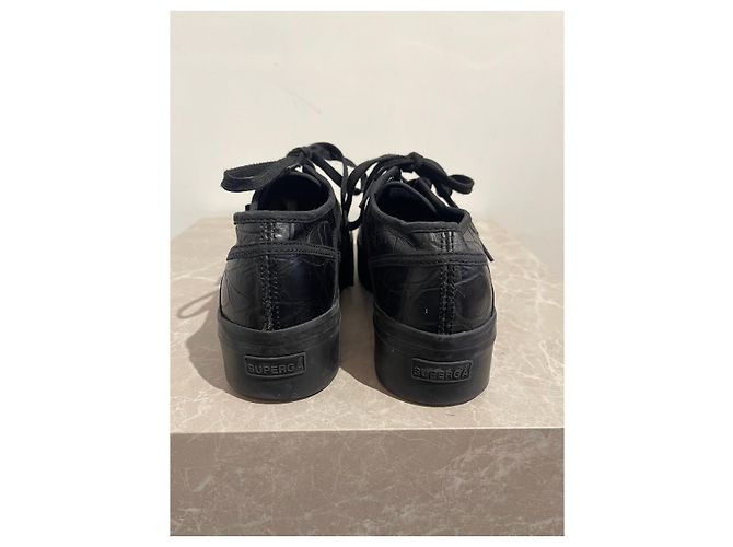 Alaïa Sneakers ALAIA T.EU 38 in pelle Nero - vista 4