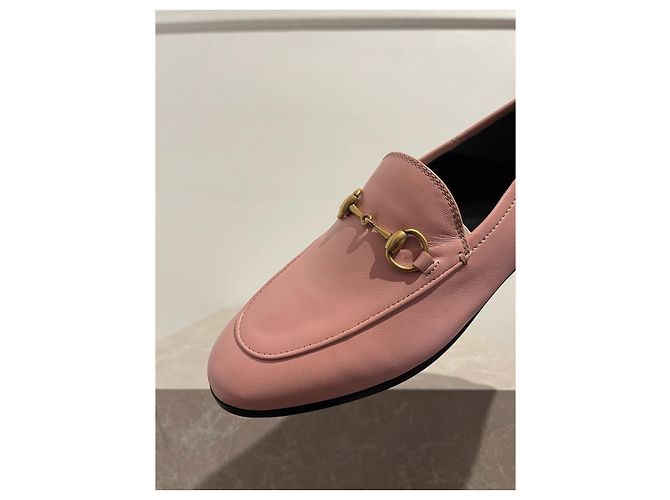 Mules e zoccoli GUCCI T.EU 36.5 Pelle Rosa - vista 5