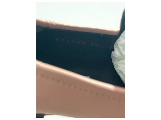 Mules e zoccoli GUCCI T.EU 36.5 Pelle Rosa - vista 8