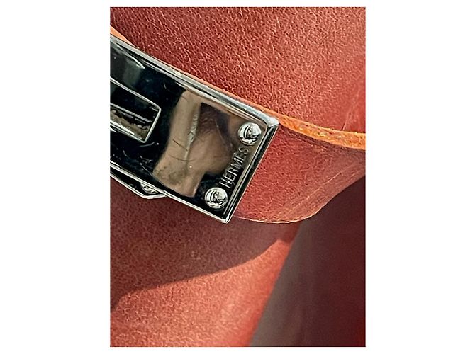 Kelly Hermès HERMES Stiefel T.EU 37 Leder Rot - Ansicht 6