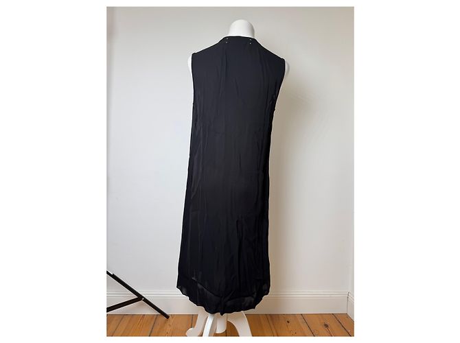 Vintage Marni Winter Edition 2010 Kleid Schwarz 36/S - Ansicht 3
