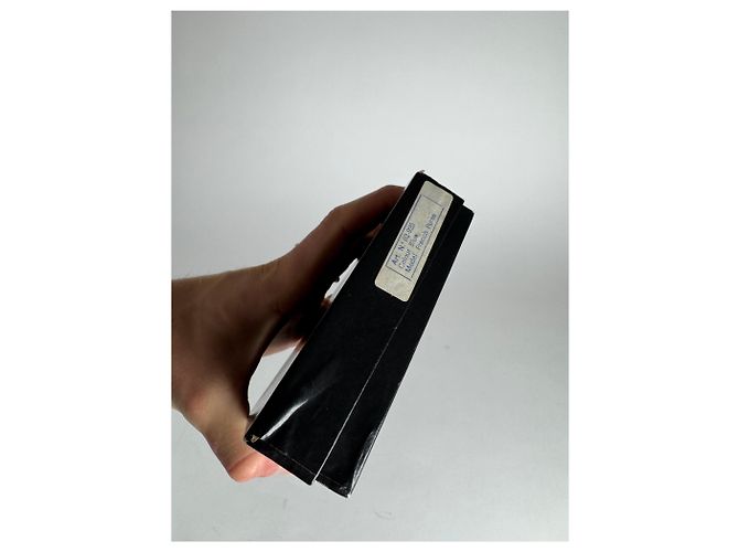 Vintage Givenchy GV3 monogram Leather Wallet marine white - view 6