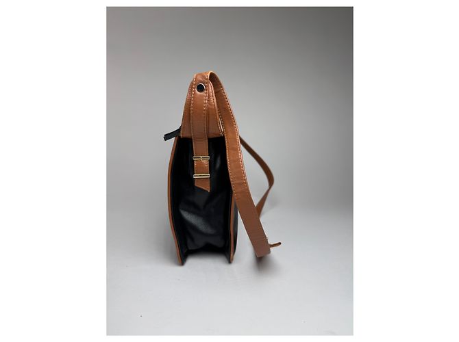 Vintage Givenchy 4G Leder Tasche schwarz braun - Ansicht 10
