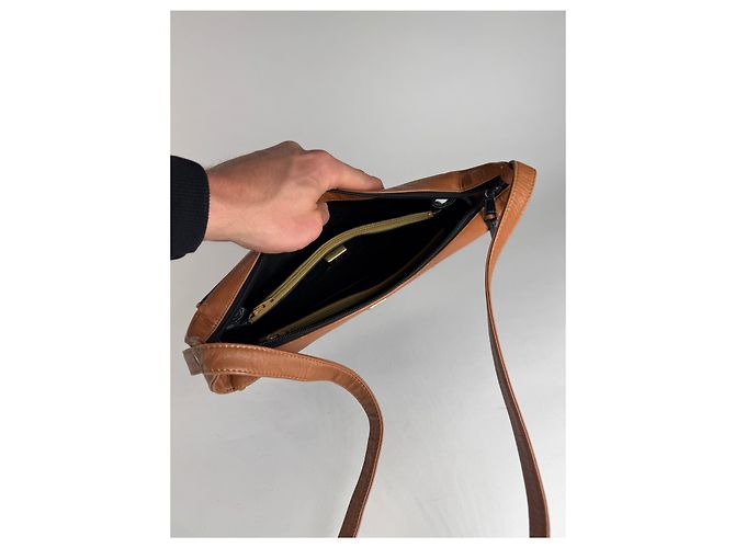 Vintage Givenchy 4G Leder Tasche schwarz braun - Ansicht 3