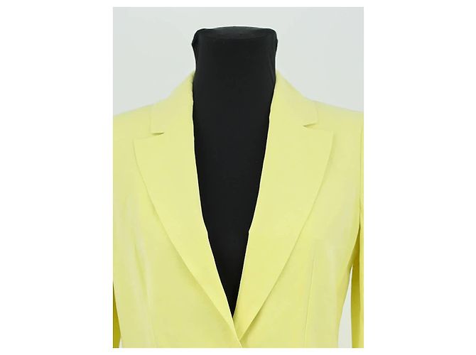 Lk Bennett Blazer giallo in lino - vista 2
