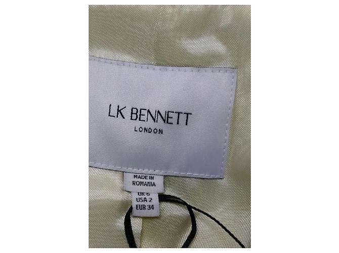 Lk Bennett Blazer giallo in lino - vista 6