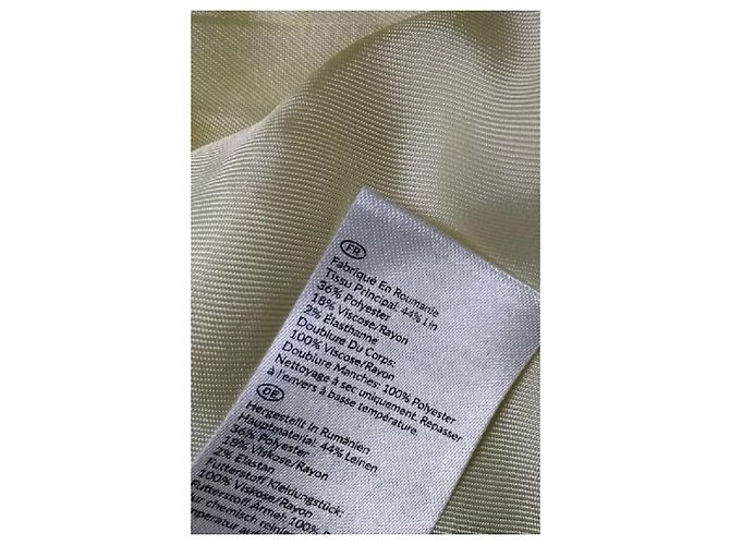 Lk Bennett Blazer giallo in lino - vista 7