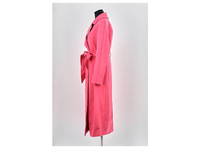 Lk Bennett Pink wool coat - view 5