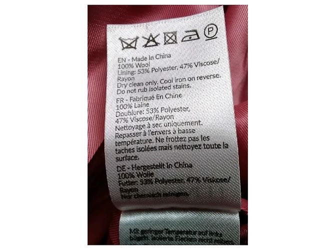 Lk Bennett Pink wool coat - view 8