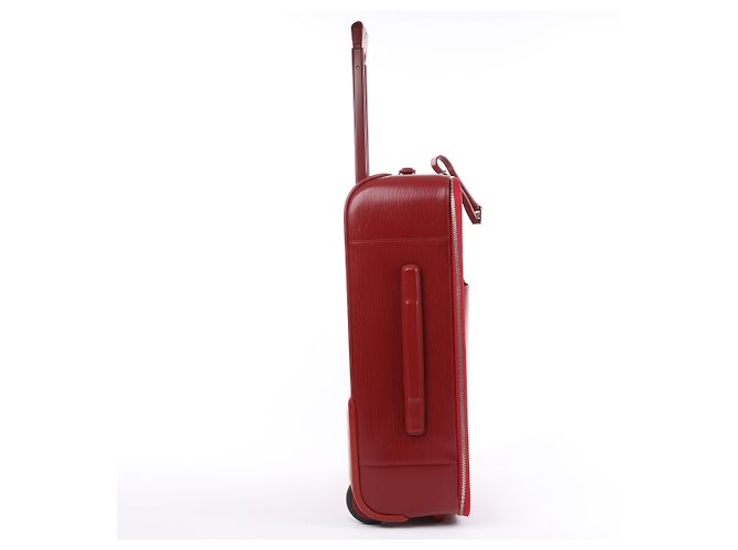 Borsa da viaggio Louis Vuitton Pegase 55 in pelle Epi rossa M23028 Rosso - vista 5
