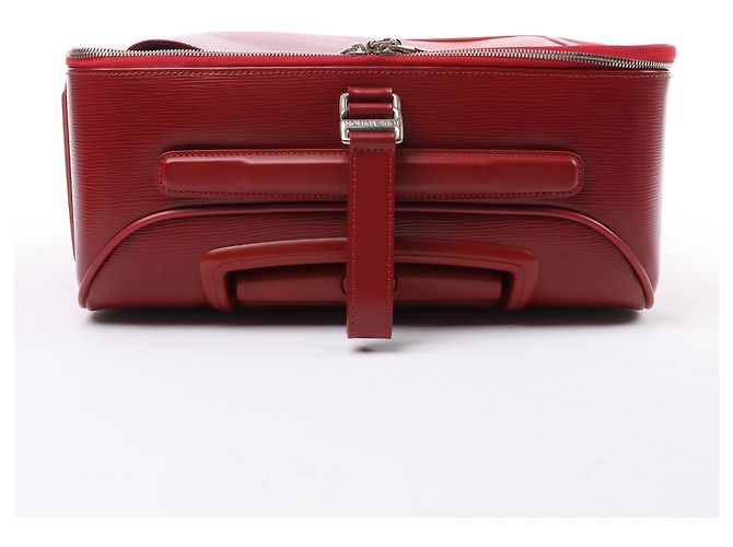 Borsa da viaggio Louis Vuitton Pegase 55 in pelle Epi rossa M23028 Rosso - vista 6