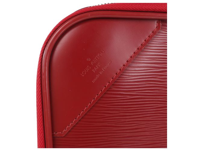 Borsa da viaggio Louis Vuitton Pegase 55 in pelle Epi rossa M23028 Rosso - vista 8