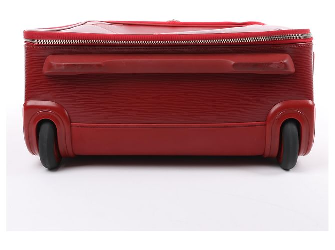 Borsa da viaggio Louis Vuitton Pegase 55 in pelle Epi rossa M23028 Rosso - vista 9