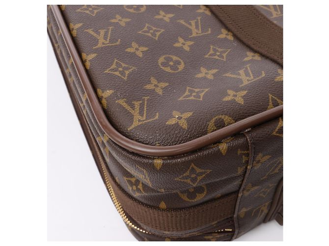 Bolsa de viagem Louis Vuitton Monogram Satellite 70 M23350 Marrom - vista 13