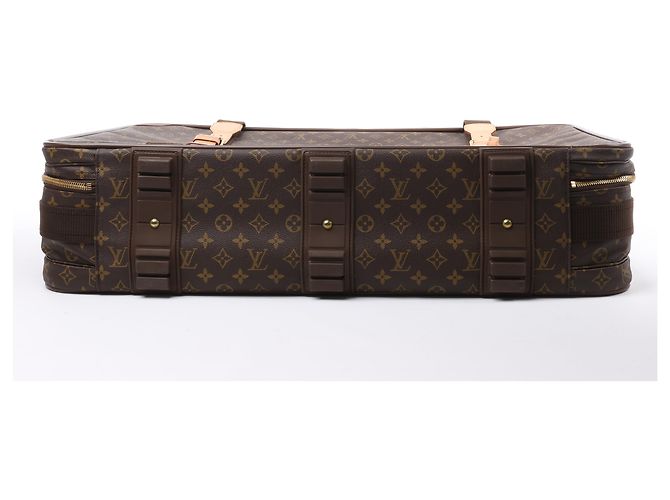 Bolsa de viagem Louis Vuitton Monogram Satellite 70 M23350 Marrom - vista 9