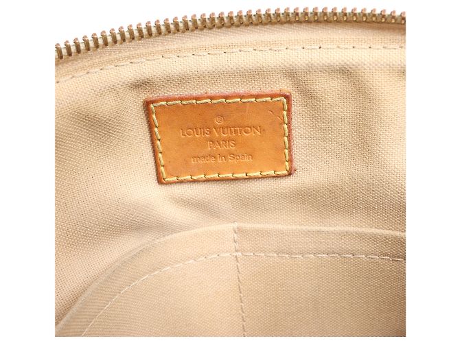 Borsa a Spalla Louis Vuitton Damier Azur Siracusa PM N41113 Beige - vista 18