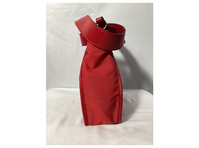 Stella Mc Cartney Borsa a tracolla Mini Stella in poliamide rossa di Stella McCartney Rosso - vista 12
