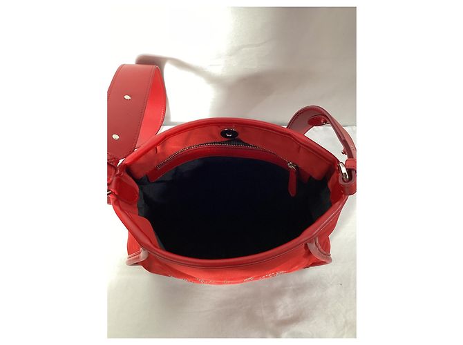 Stella Mc Cartney Borsa a tracolla Mini Stella in poliamide rossa di Stella McCartney Rosso - vista 15