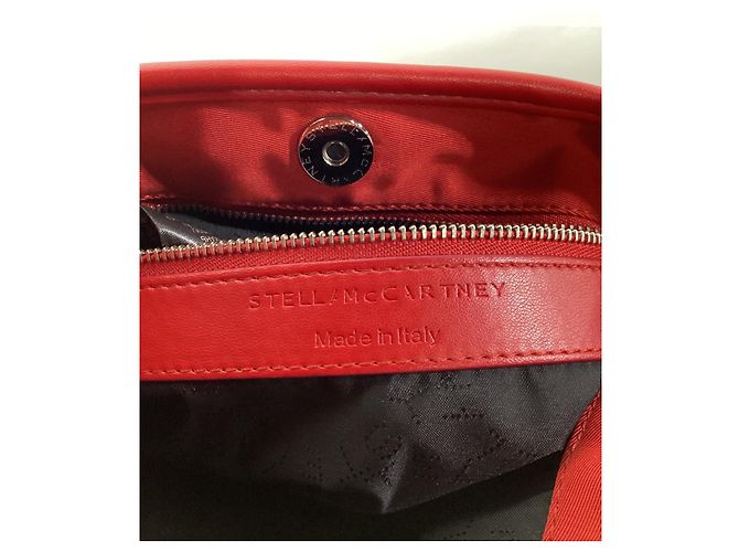 Stella Mc Cartney Borsa a tracolla Mini Stella in poliamide rossa di Stella McCartney Rosso - vista 17
