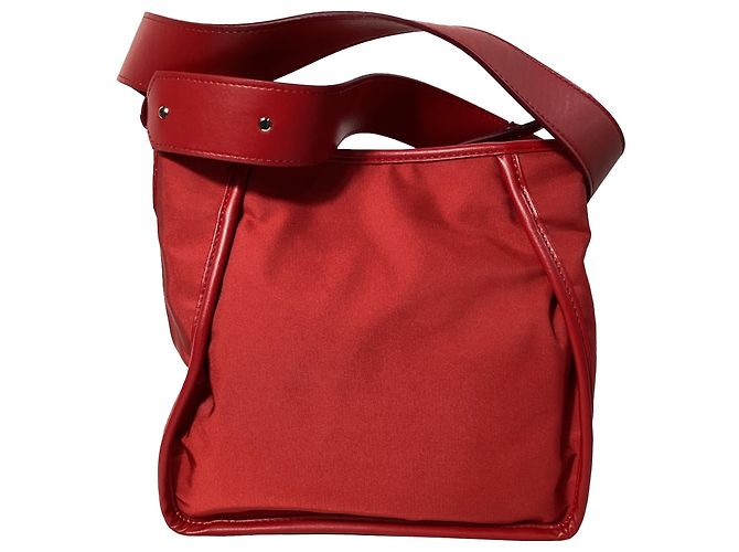 Stella Mc Cartney Borsa a tracolla Mini Stella in poliamide rossa di Stella McCartney Rosso - vista 2