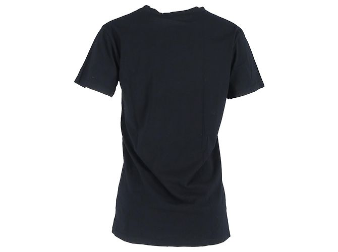 Camiseta estampada com dragão Balmain em algodão preto - vista 3