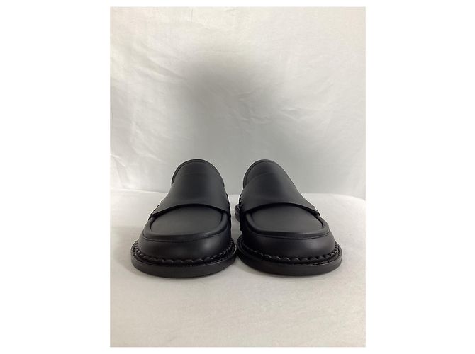 Mules Loafer Marni in pelle nera Nero - vista 10