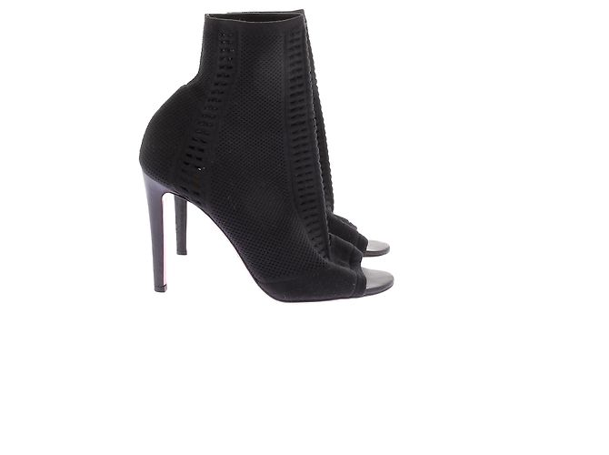 Stivaletti GIANVITO ROSSI T.EU 38.5 Tessuto Nero - vista 2